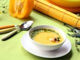 Студена супа от жълти чушки